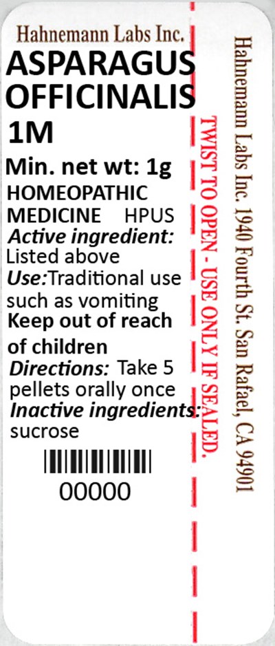 Asparagus Officinalis 1M 1g - Asparagus Officinalis 1M 1g